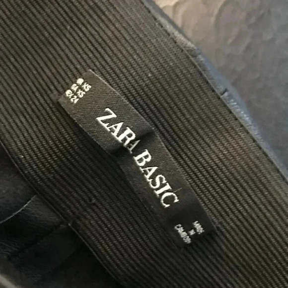 Zara faux  leather leggings pants - Picture 3 of 8